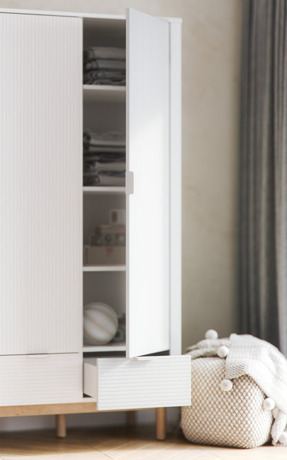Pinio, Miloo Vaatekaappi 2 ovea, White