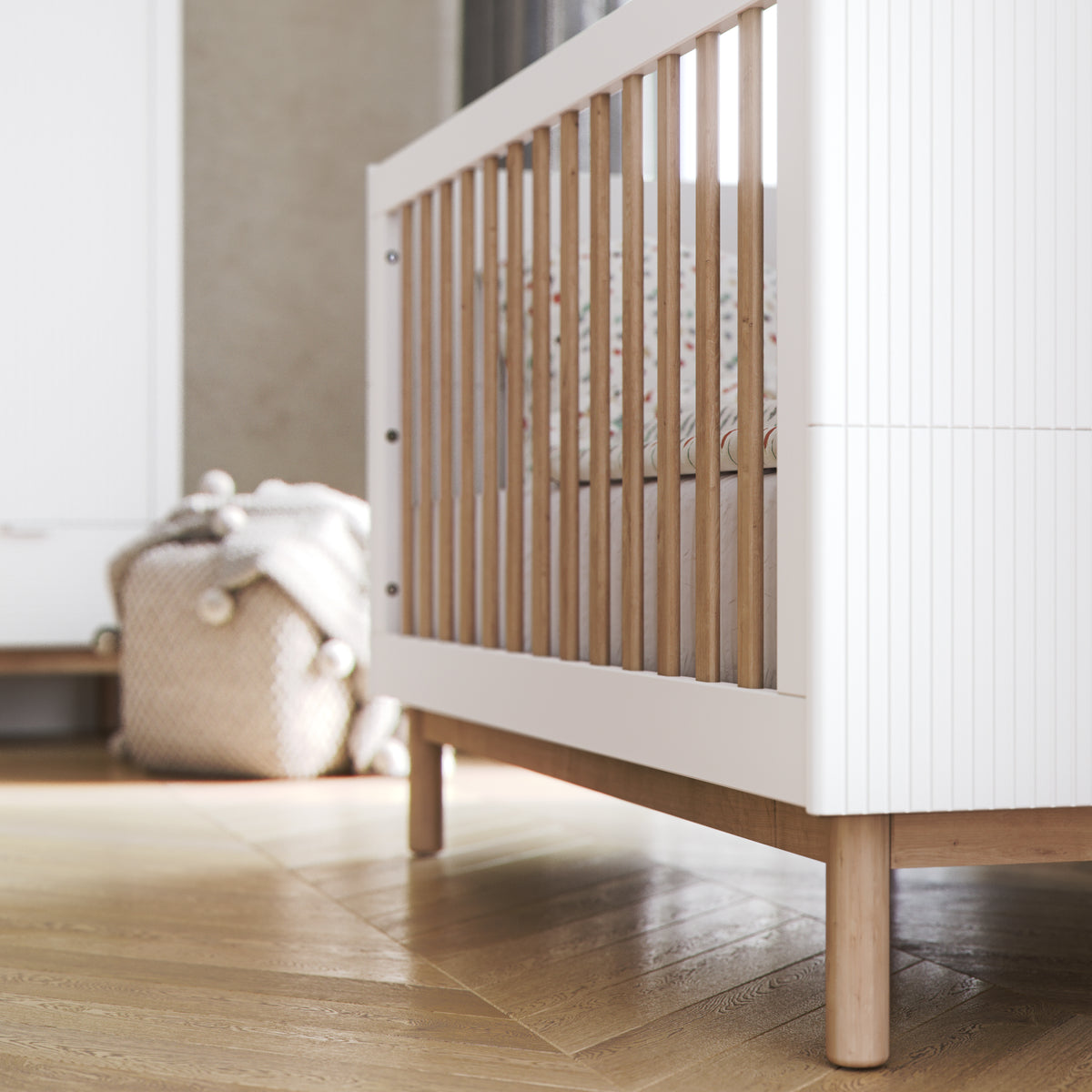Pinio, Miloo, Pinnasänky 60x120, White