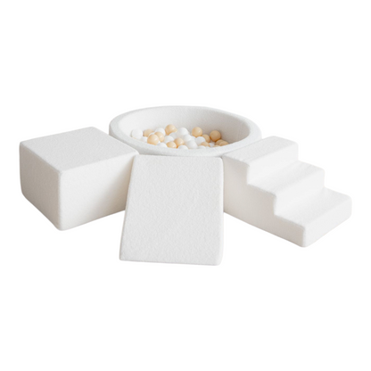 Leikkimoduuli + Pallomeri, Boucle White