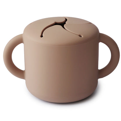 Mushie, Silikon Snack Cup, Natural