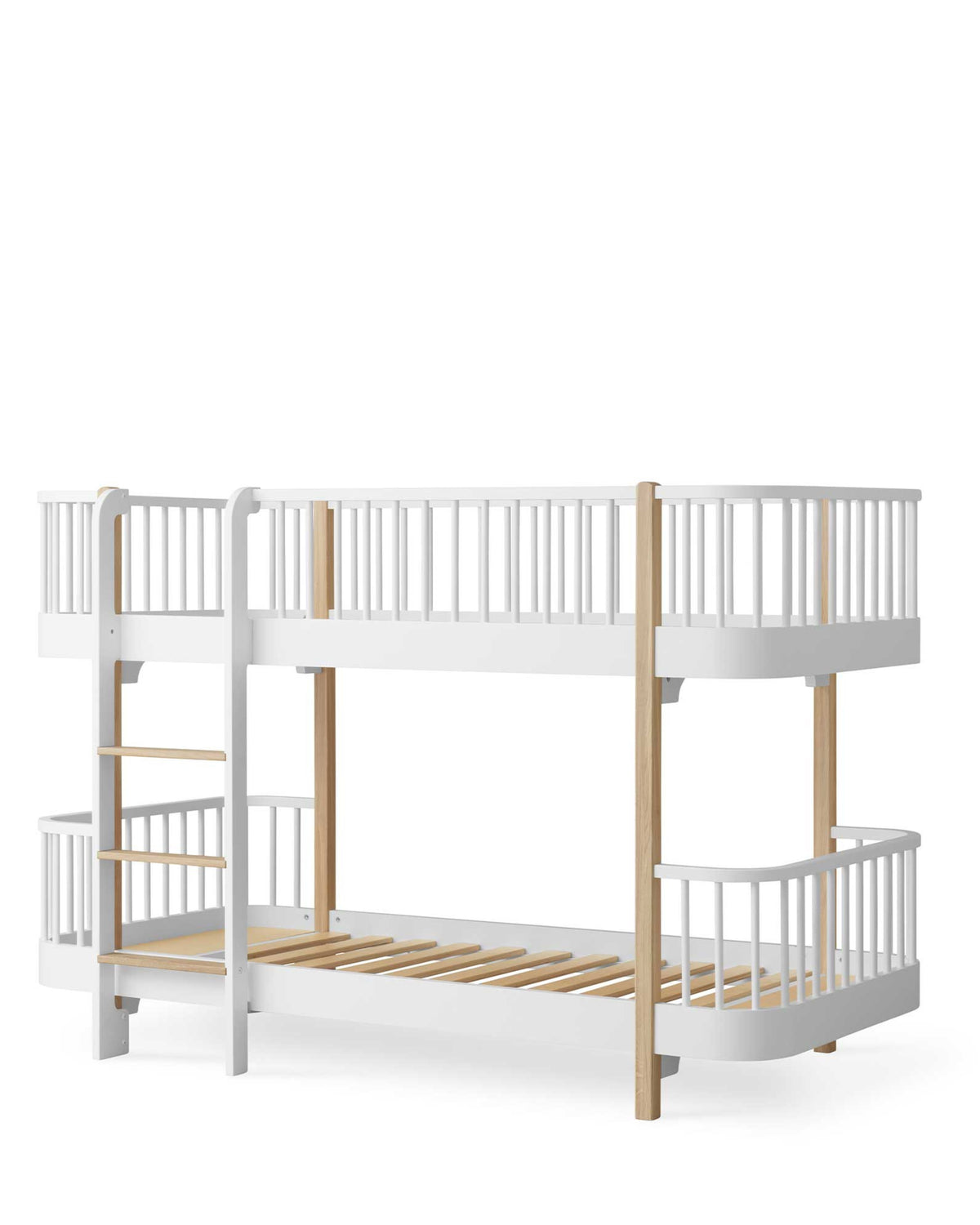 Oliver Furniture, Wood Original, Kerrossänky 90x200, White/Oak