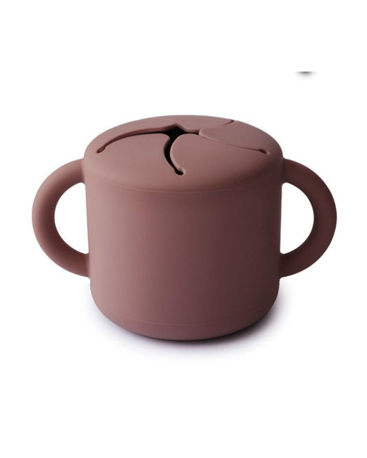 Mushie, Silikoninen Snack Cup, Woodchuck
