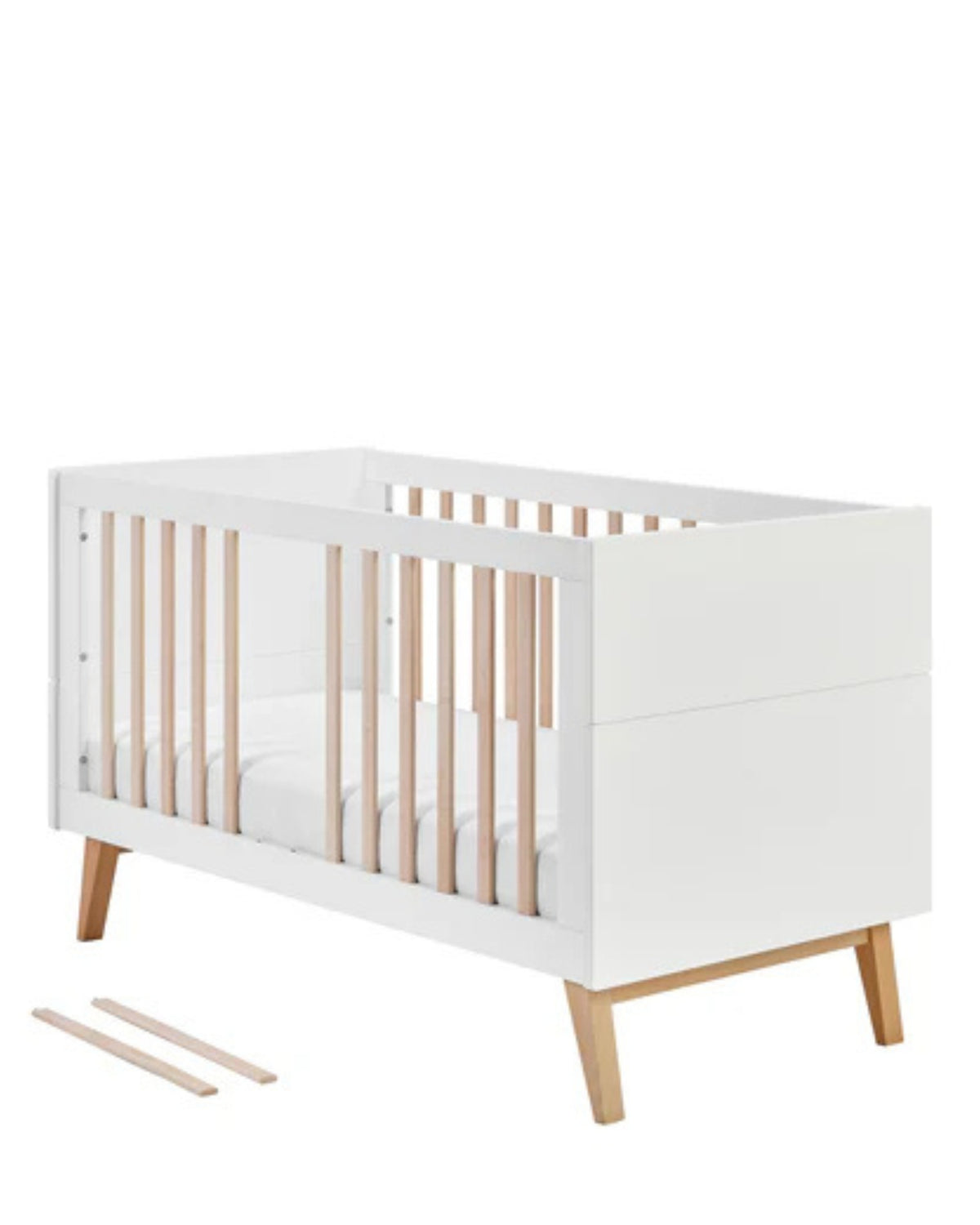 Pinio, Swing Cot 2 IN 1, 70x140, White