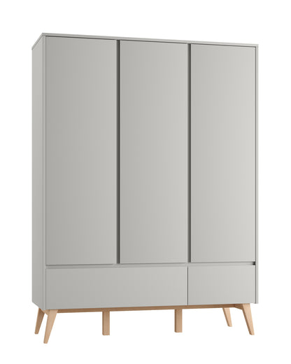 Pinio, Swing Vaatekaappi 3 ovea, Grey