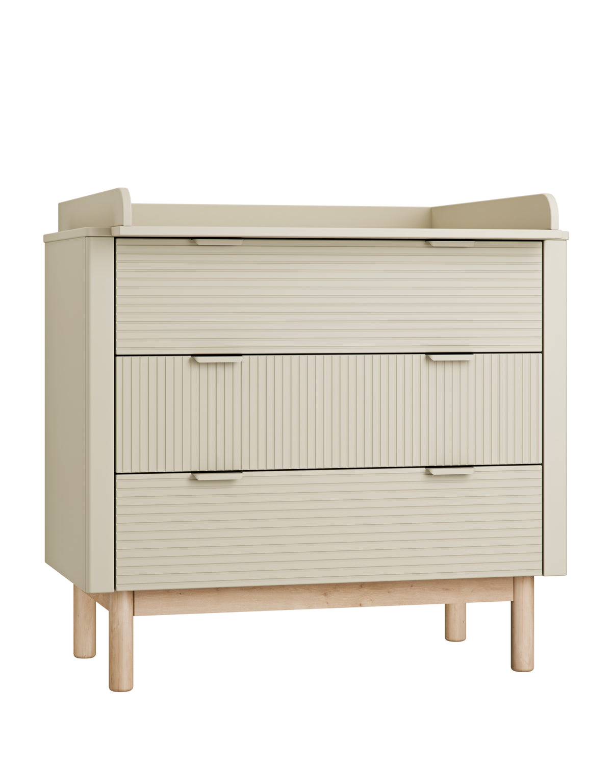 Pinio, Miloo Chest of 3 drawers, Champagne