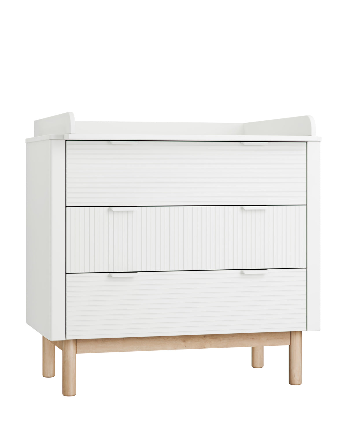 Pinio, Miloo Lipasto 3-laatikkoa, White