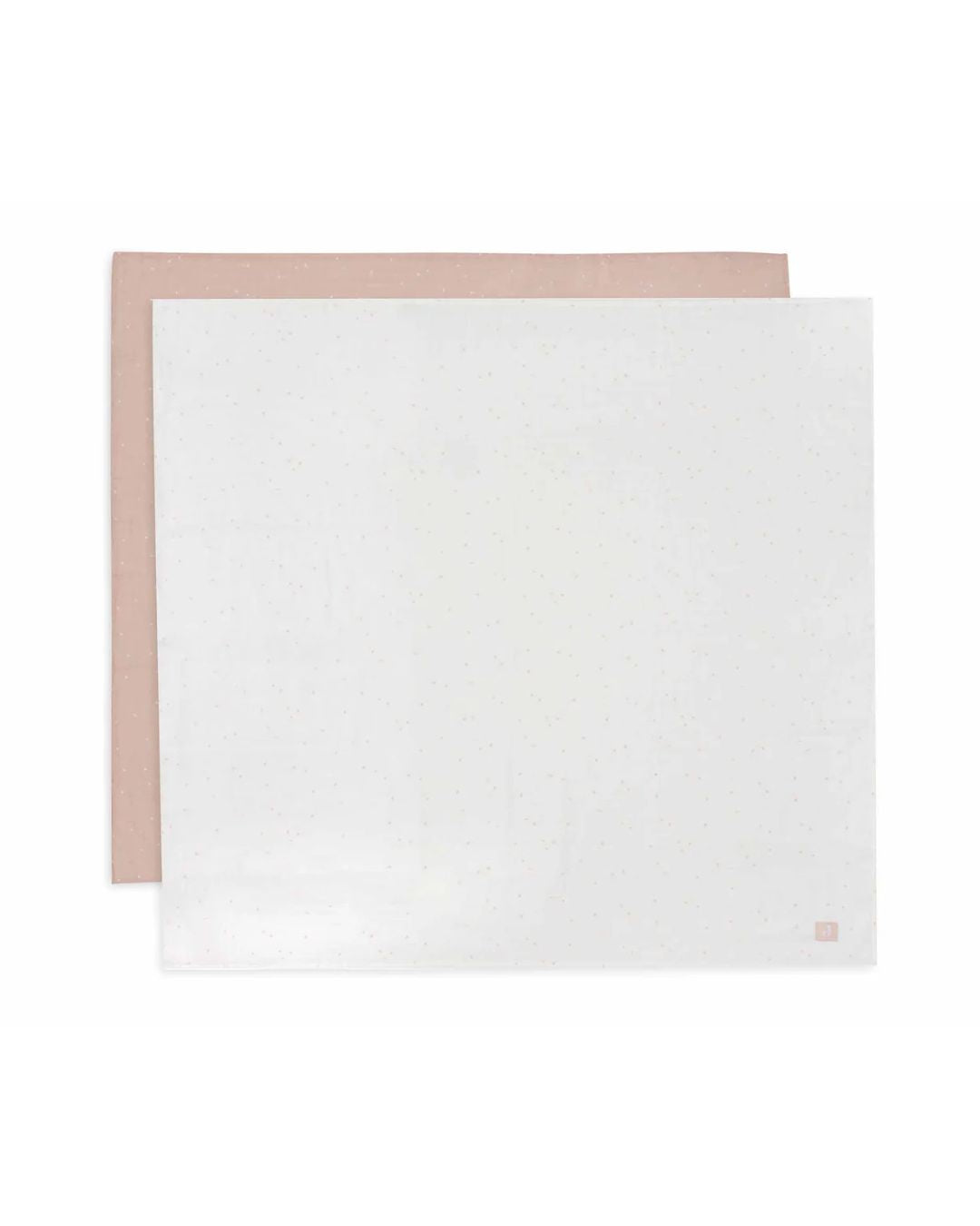 Jollein, Kapaloharso 2-pack, Twinkling Wild Rose, 115x115cm