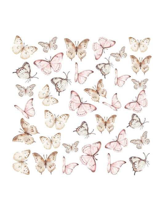 Pastelowe Love, Seinätarra Setti, Butterflies