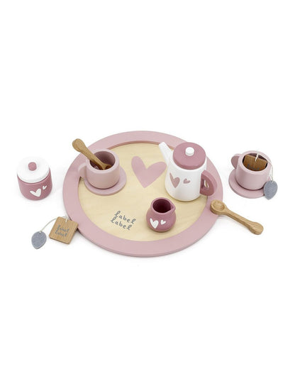 Label Label, Tea Set, Pink