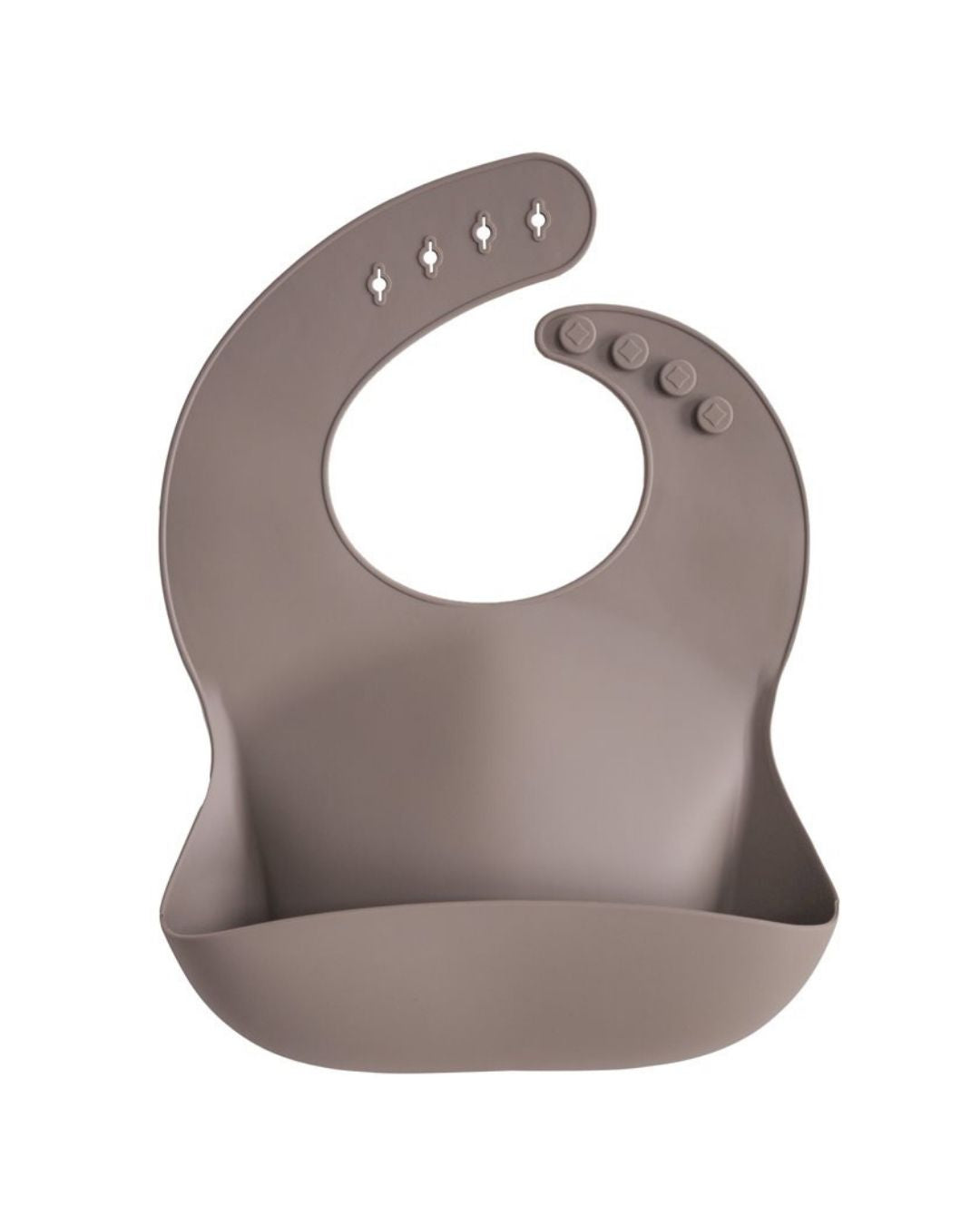 Mushie Bib, Dove Grey