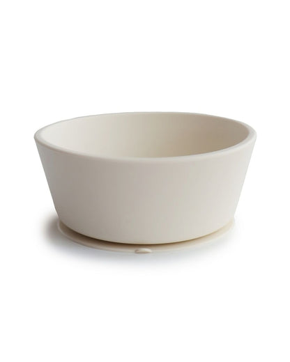 Mushie Silikonikulho Imukupilla, Ivory