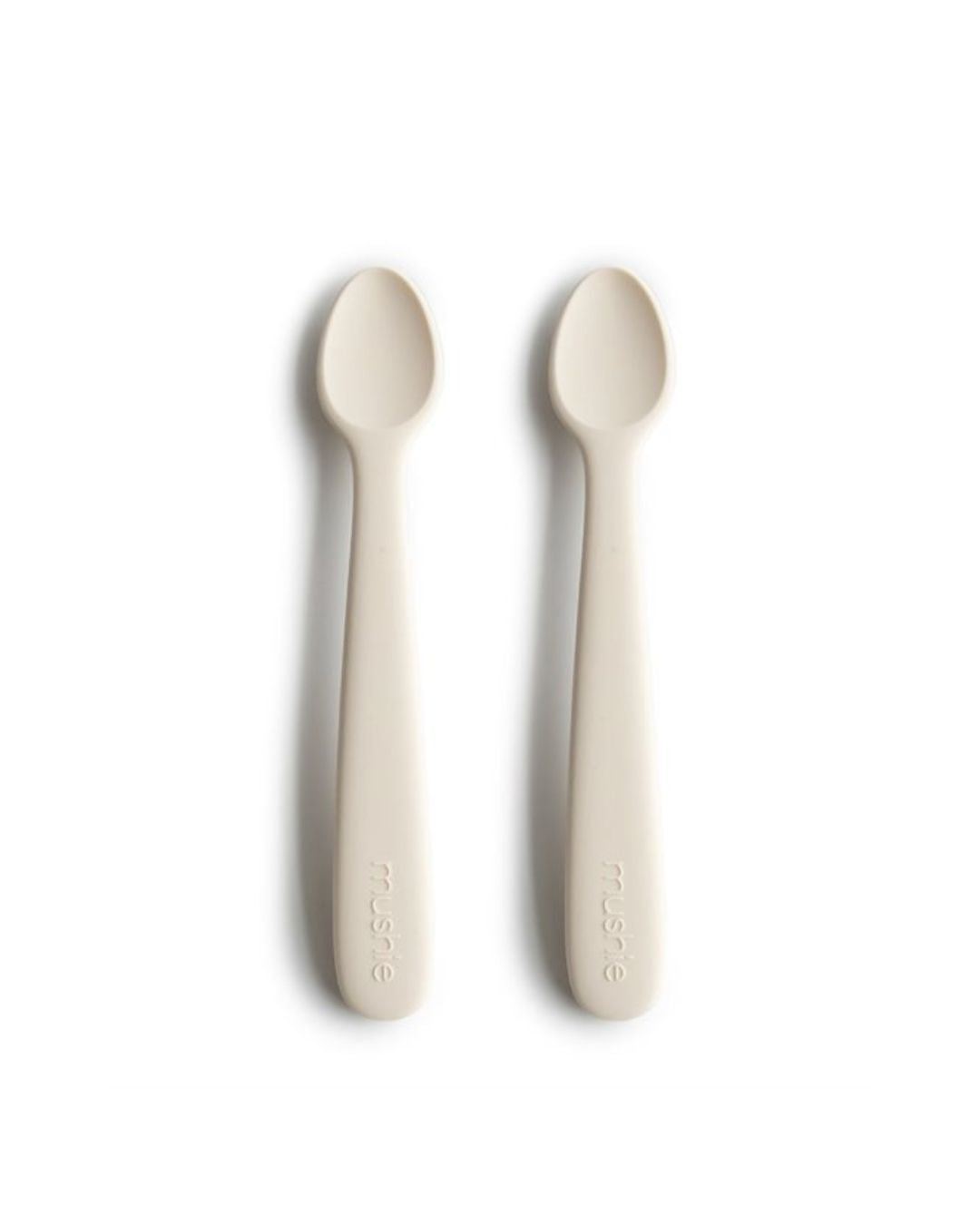 Mushie, Silikoni Lusikkasetti 2kpl, Ivory