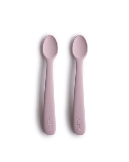 Mushie, Silikon, Sked Set 2st, Soft Lilac