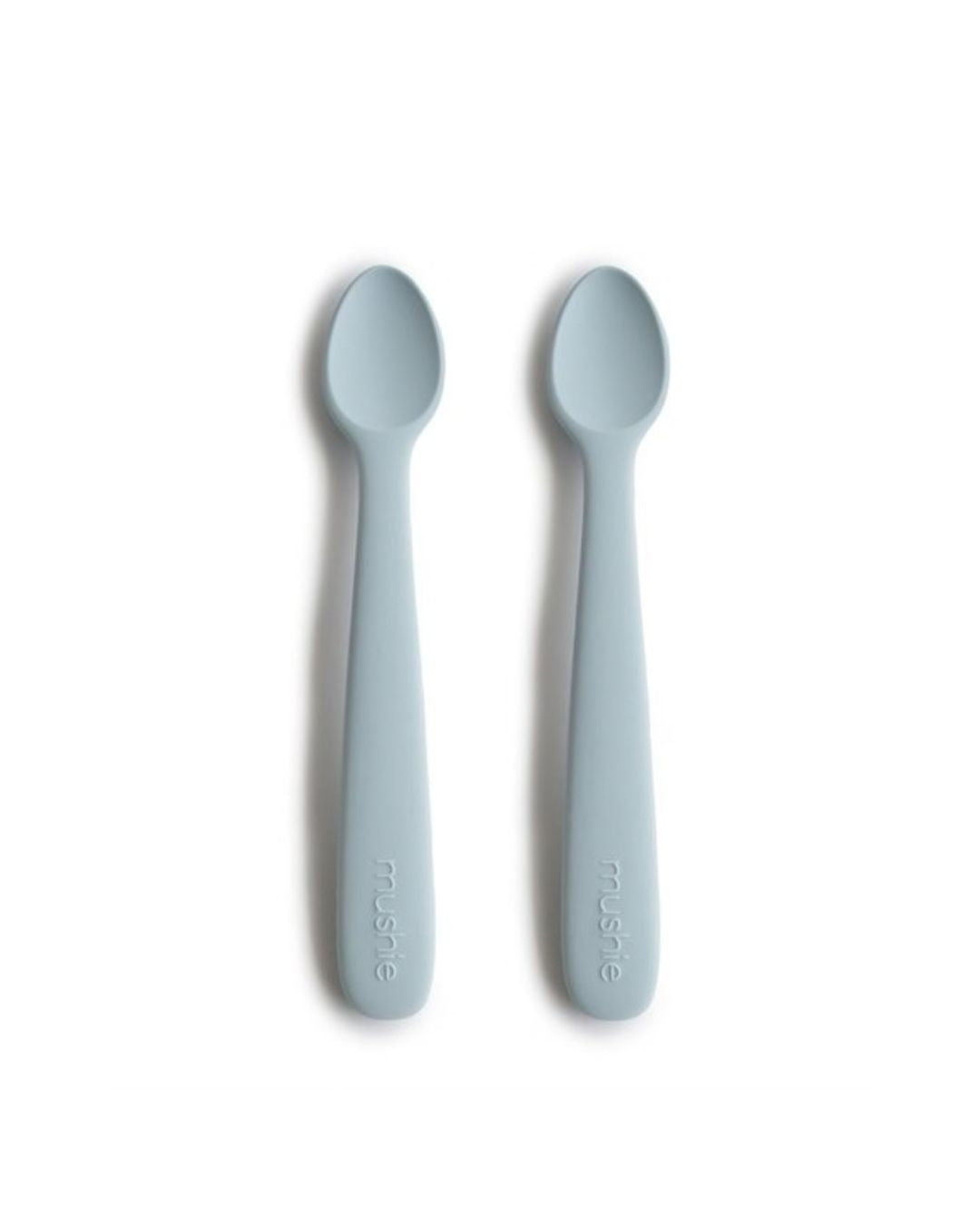 Mushie, Silikoni Lusikkasetti 2kpl, Powder Blue