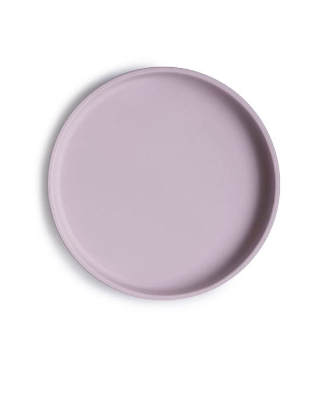 Mushie Silikonilautanen Imukupilla, Classic Soft Lilac