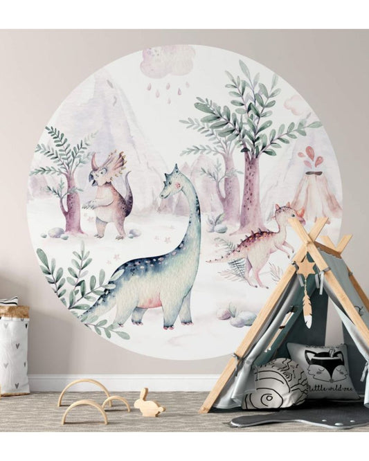 Seinätarra 140 cm, Circle Dino
