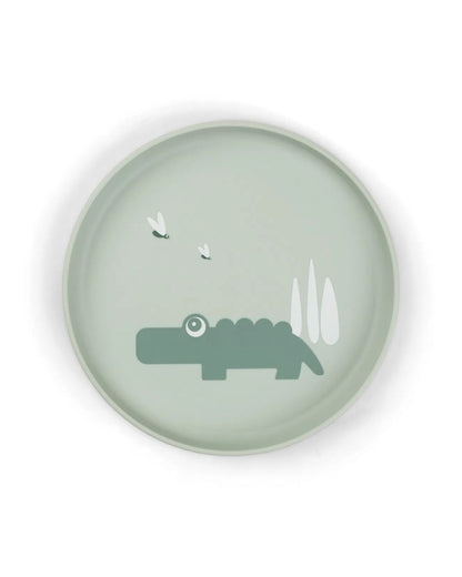 Foodie, Plate, Croco Green