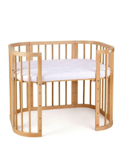 Waldin, Pinnasänky 5in1 + Patja, Natural Wood