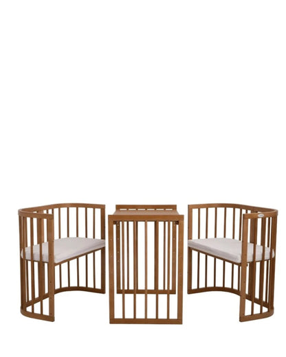 Waldin, Pinnasänky 7in1 + Patja, Walnut