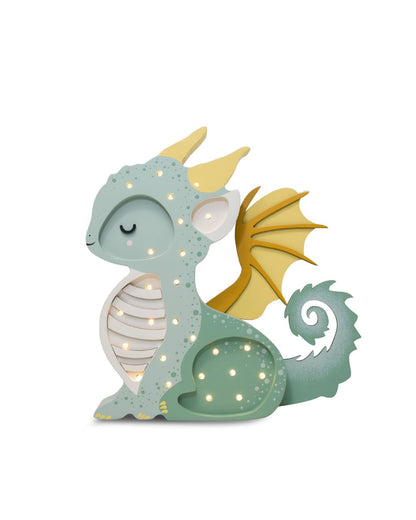 Little Lights Yövalo, Baby Dragon, Hunter Green