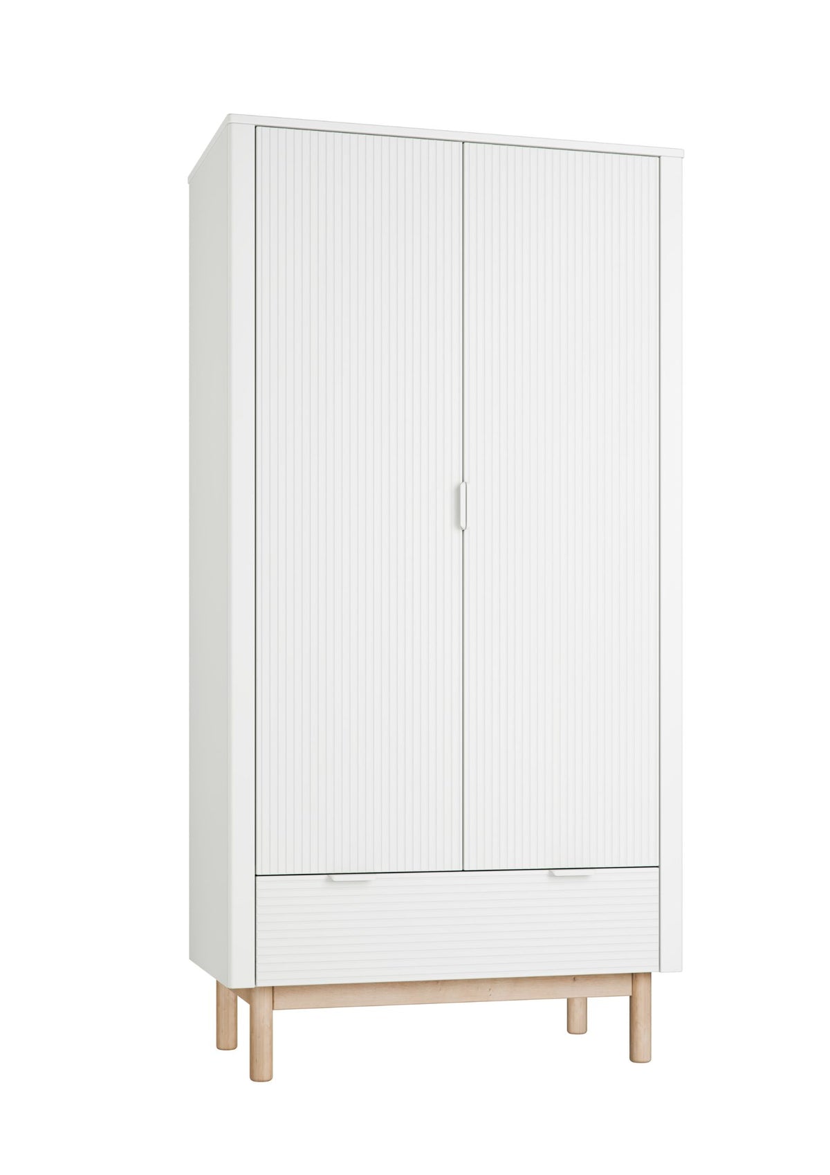 Pinio, Miloo Vaatekaappi 2 ovea, White