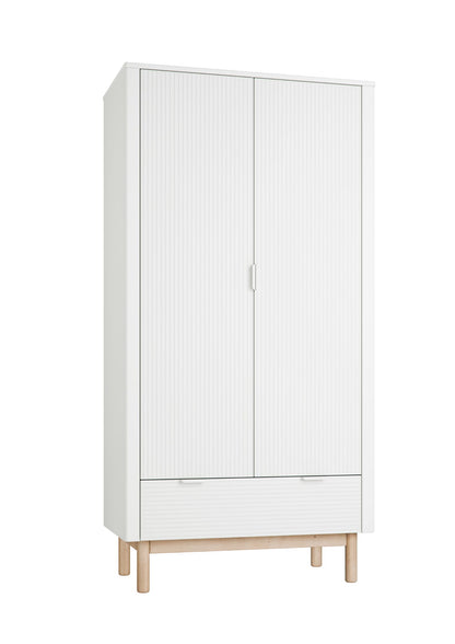 Pinio, Miloo Vaatekaappi 2 ovea, White