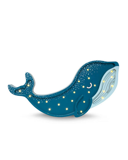 Little Lights Yövalo, Whale Galaxy Teal