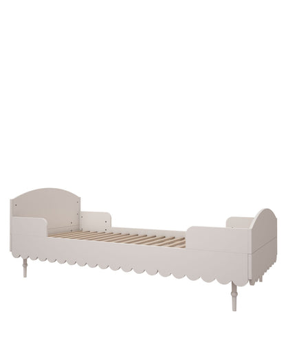 Wood Luck Design, Bed 90x200, Babushka White