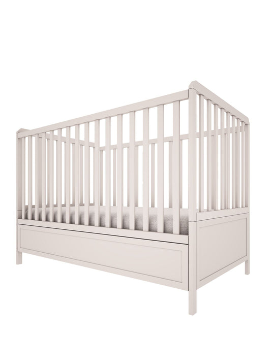 Wood Luck Design, Cot &amp; Junior bed 2 IN 1, 70x140 cm, Vintage Cashmere