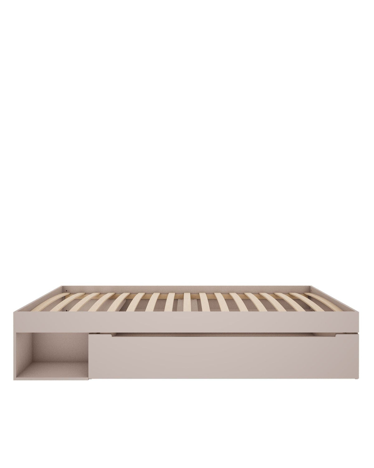 Wood Luck Design, Bed 90x200 cm, Cashmere