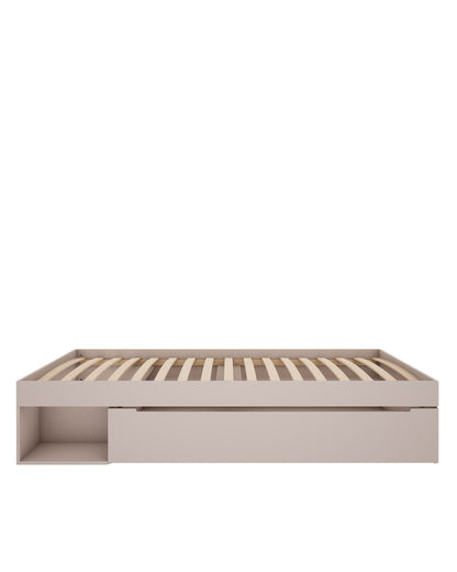 Wood Luck Design, Bed 90x200 cm, Cashmere