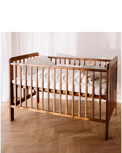 Woodies, Cot, Classic Cot 60x120 cm, Walnut