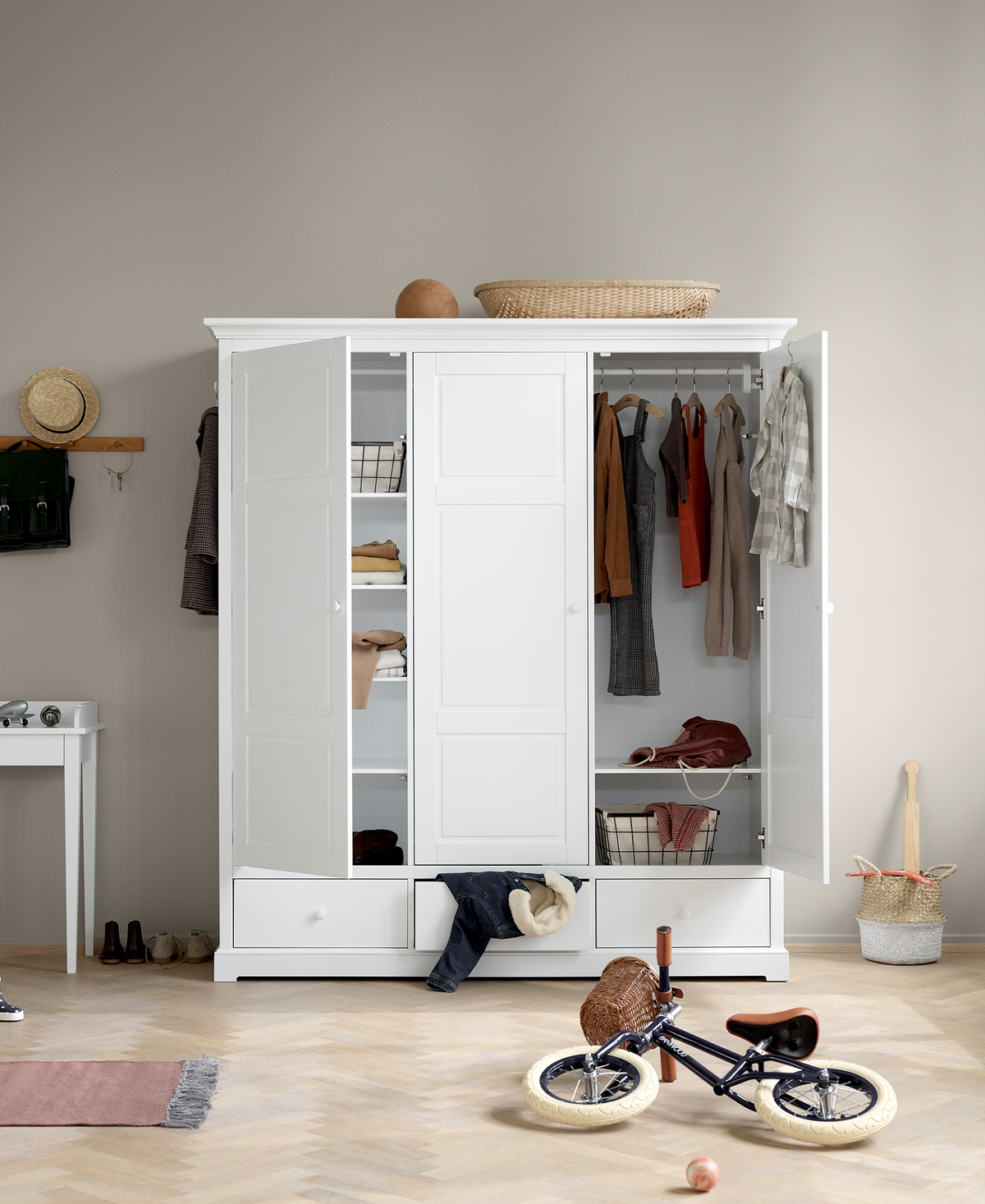 Oliver Furniture, Seaside, Vaatekaappi, 3 ovea
