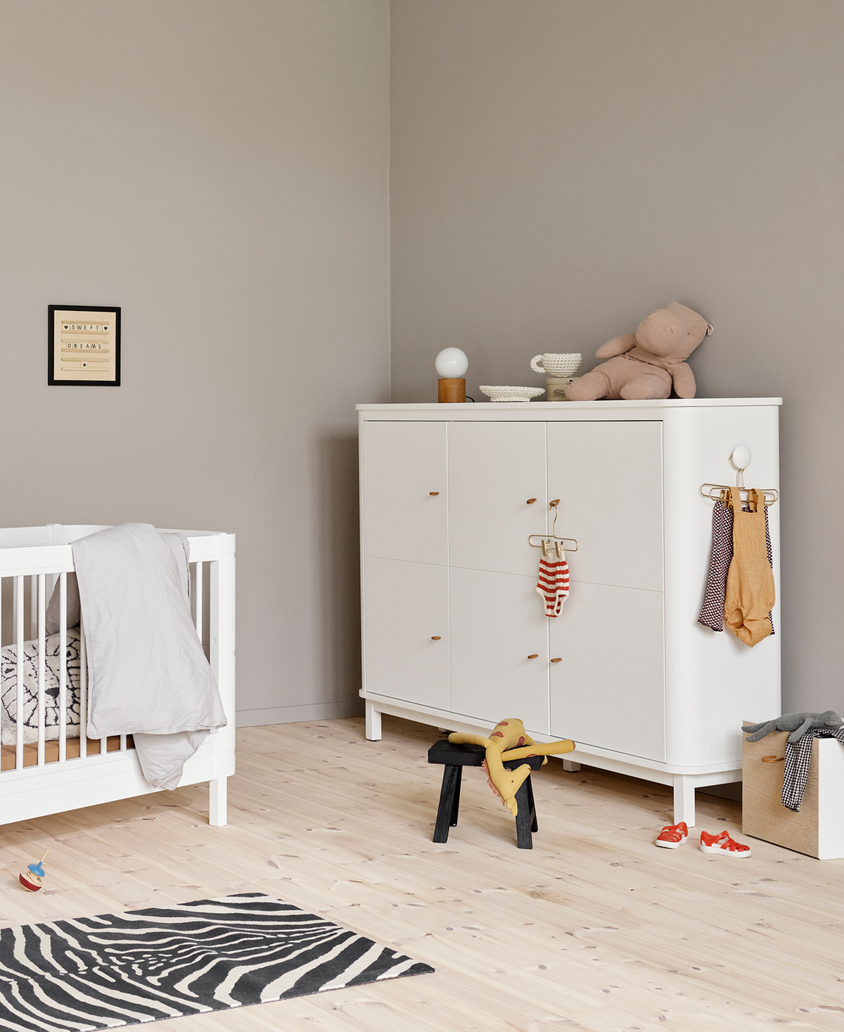 Oliver Furniture, Wood Sideboard, White