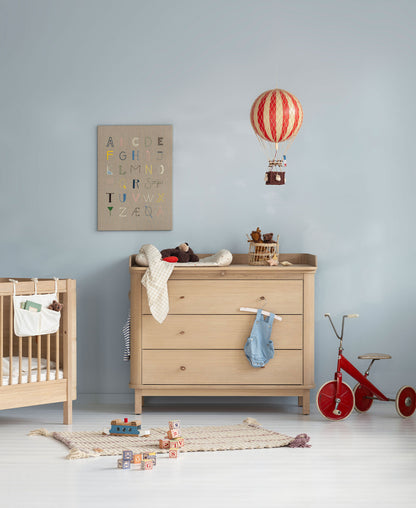 Oliver Furniture, Wood, Dresser with Changing Top, Oak