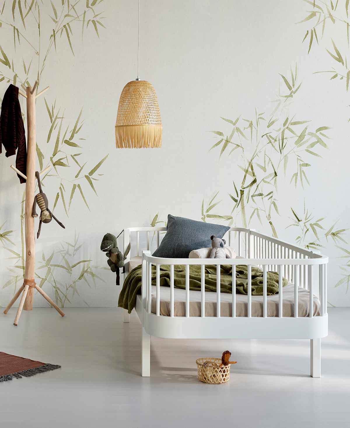 Oliver Furniture, Wood Original, Sohvasänky 90x200, White