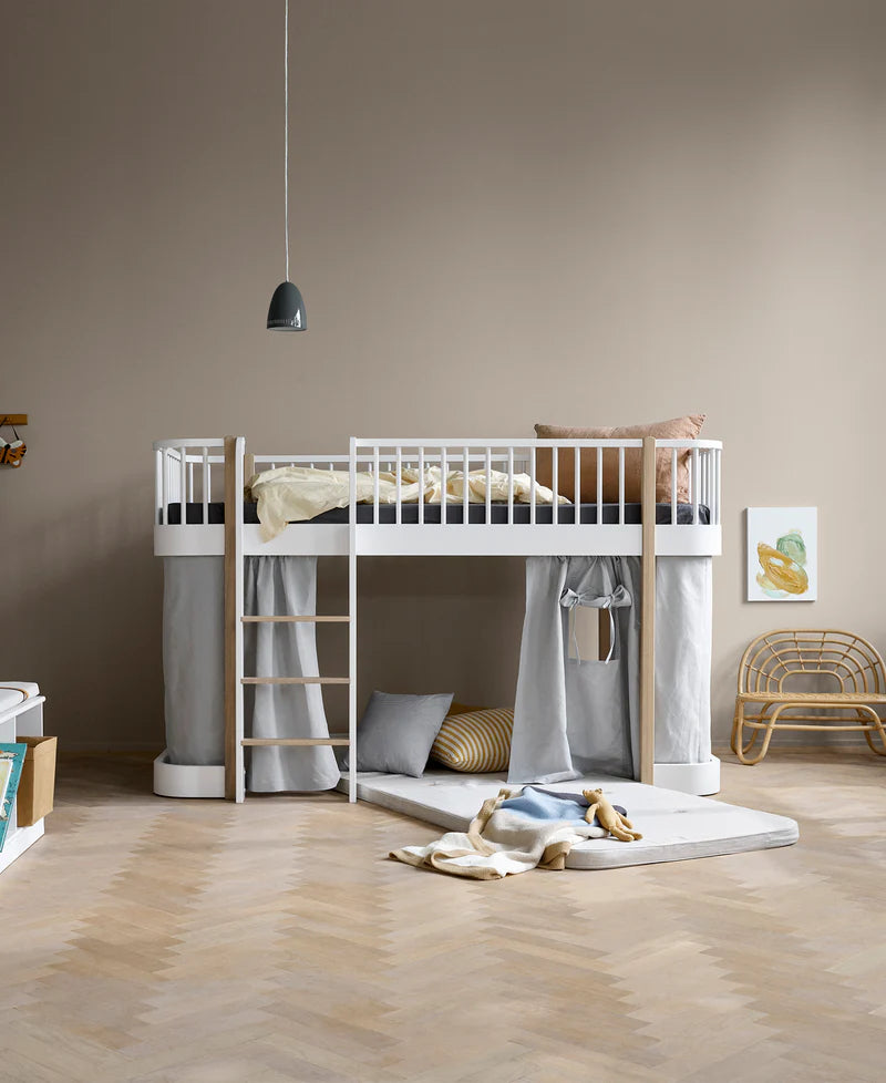 Oliver Furniture, Wood Original, Playhouse Mattress for Bunk Bed 90x200cm