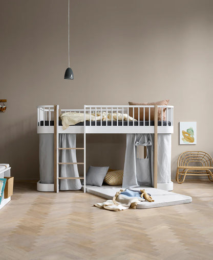 Oliver Furniture, Wood Original, Playhouse Mattress for Bunk Bed 90x200cm