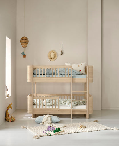 Oliver Furniture, Wood Mini+ Bunk Bed 70x160 cm, Oak