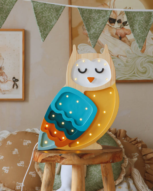 Little Lights Yövalo, Owl Mustard