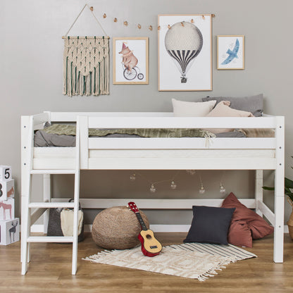 Hoppekids, ECO Luxury, Parvisänky 90x200 cm, White