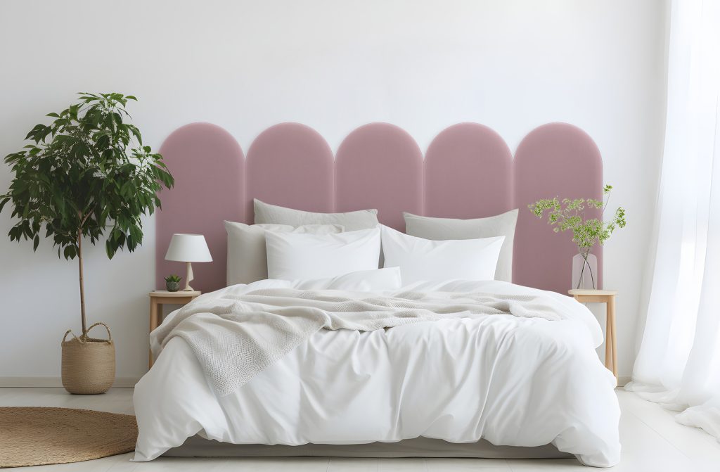 Magic Velvet, Seinäpaneeli 60X30cm, Pink