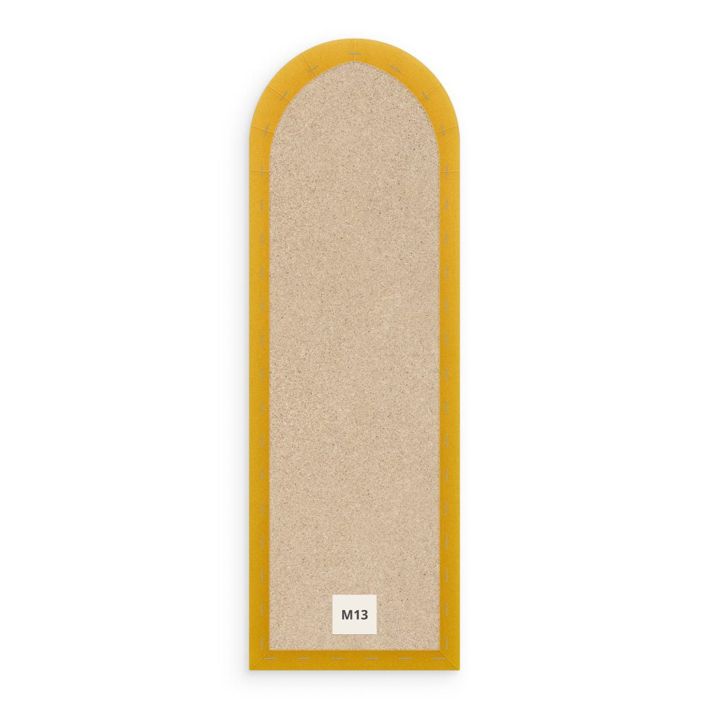 Magic Velvet, Seinäpaneeli 60X20cm, Yellow