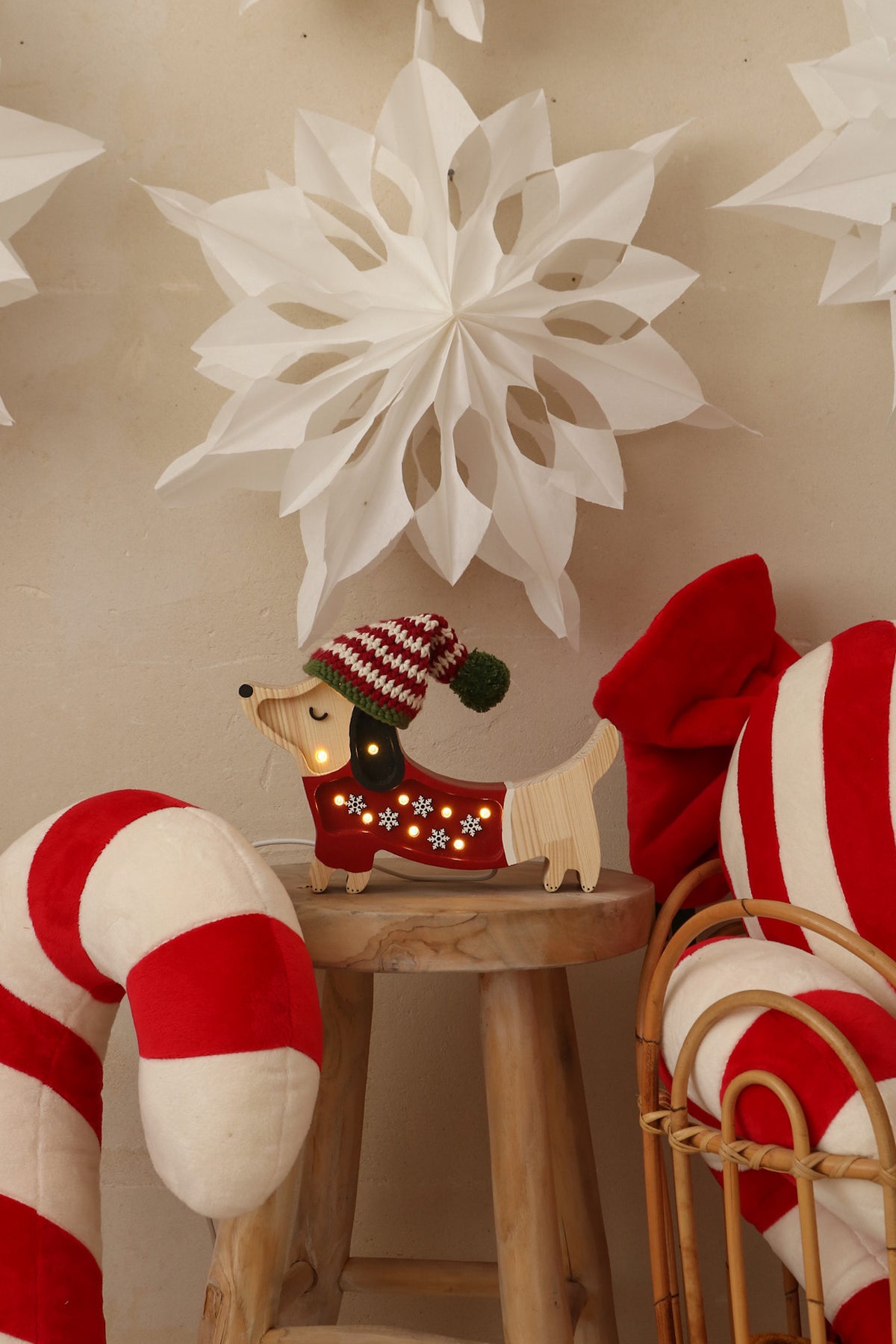 Little Lights, Yövalo Puppy, MINI Santa Helper