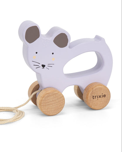 Trixie Baby Pull Toy, Mrs. Mus