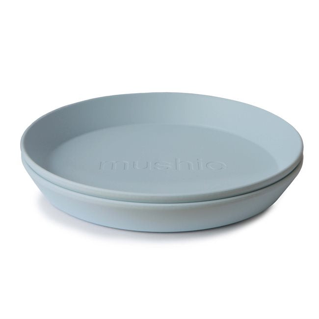Mushie, Lautanen  2kpl, Powder Blue
