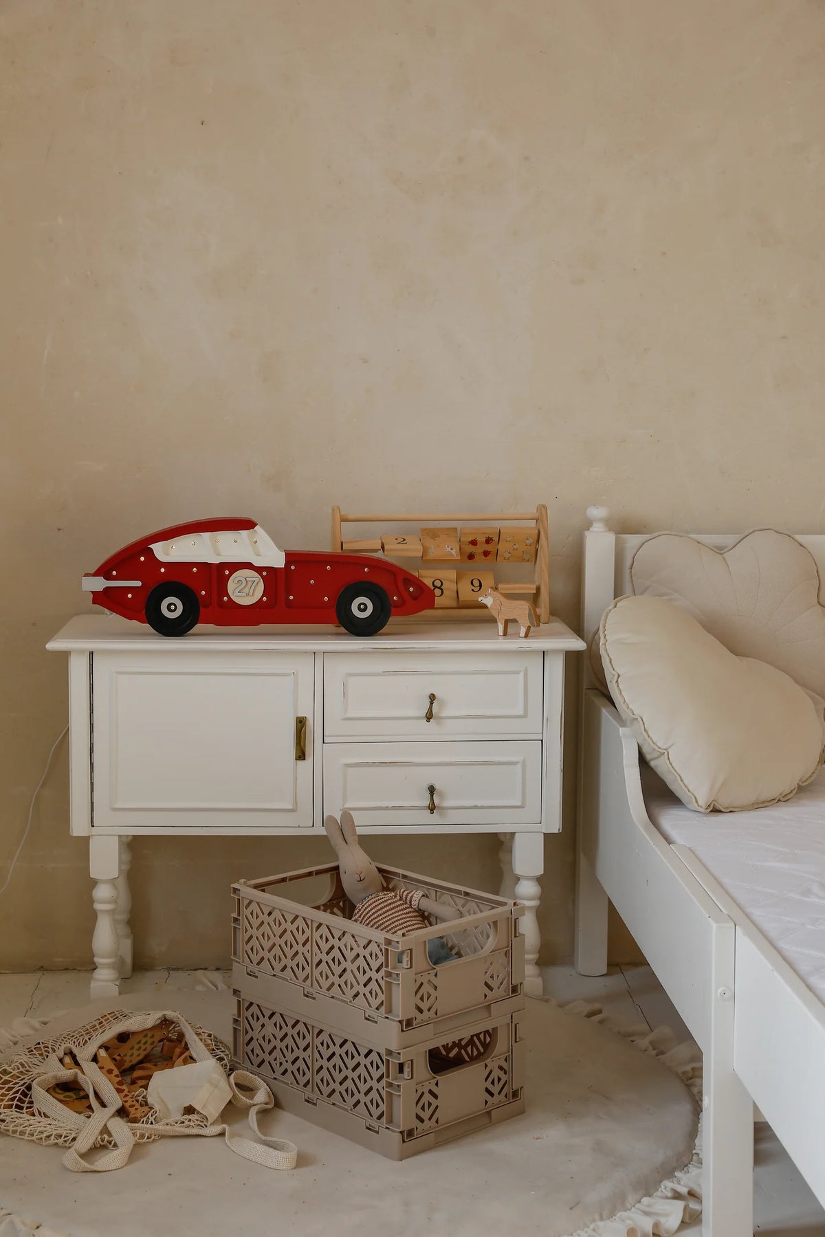 Little Lights Night light, Race Car Red