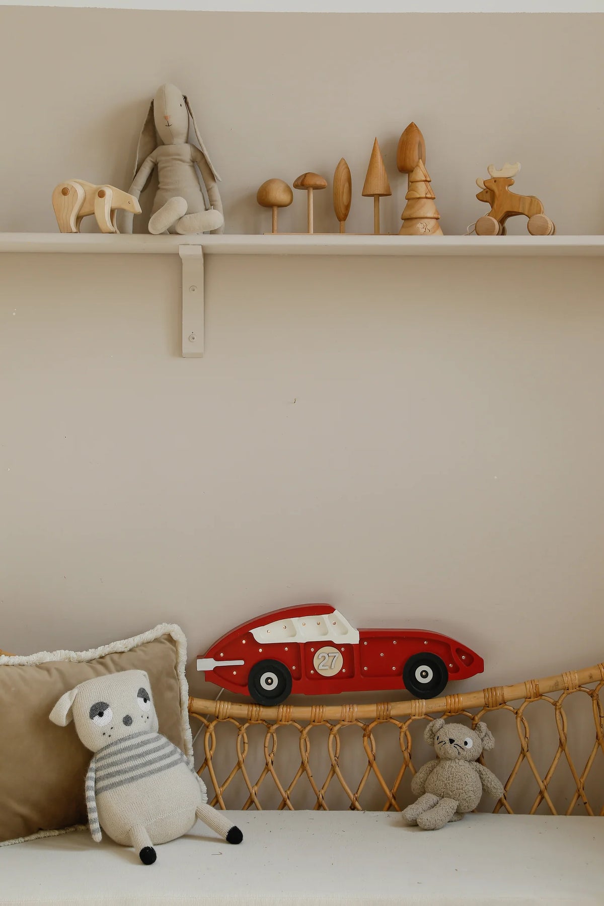 Little Lights Night light, Race Car Red