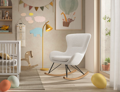 Vipack, Rocky Rocking chair, Boucle White
