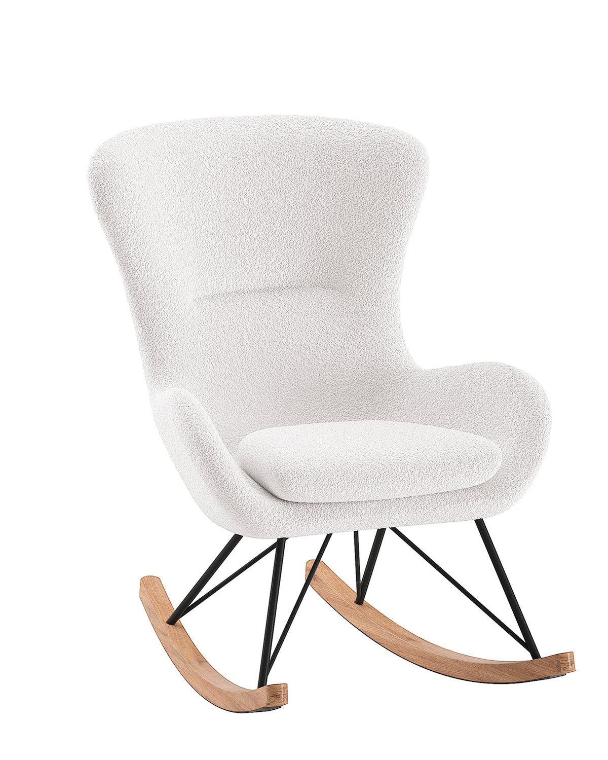 Vipack, Rocky Rocking chair, Boucle White